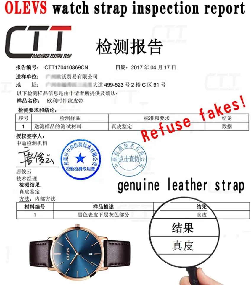 Watches Minimalist Ultra Thin Fashion Casual Analog Quartz barge immutable rotation Date Watch Waterproof Slim Simple Big Face Dress Wrist Watch with Retro Leather Band for Men OLEVS Mens 