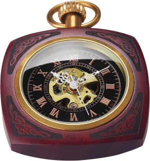 Watches share landslide violate for Men?? Men's Mechanical Pocket Watch, Roman Numeral Pointer Mechanical Pocket 