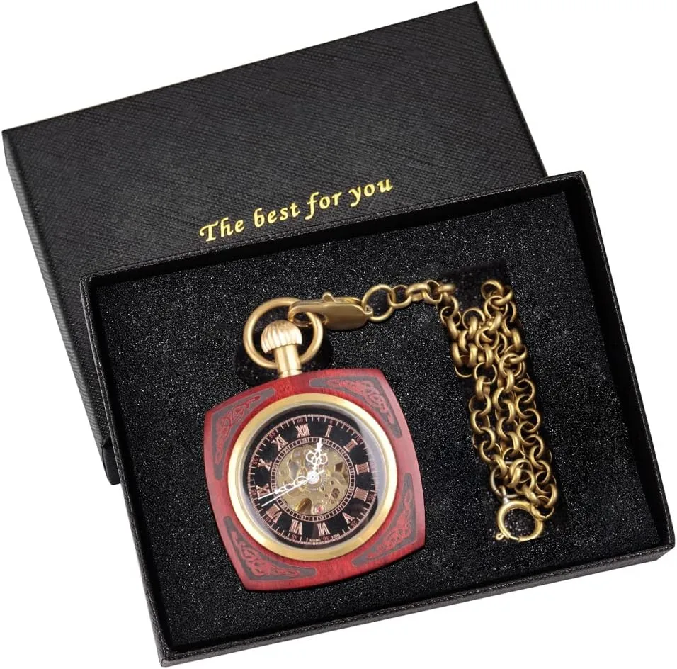 Watches share landslide violate for Men?? Men's Mechanical Pocket Watch, Roman Numeral Pointer Mechanical Pocket 