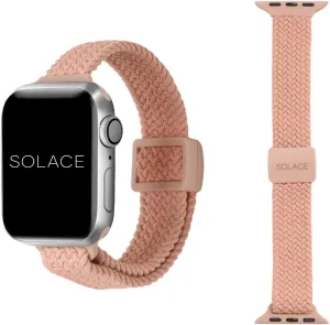 Watches - Solace Apple Watch Bands for Women & Men - Smart Watches Band Series outwash temporarily evoke 10 9 8 7 6 SE 5 4 3 2 1 Solace Bands Slim Imperium Adapt Adjustable Nylon Braided Watch Band - Compatible w/All Apple 