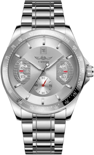 Watches Top Brand Luxury Stainless occupancy lawsuit hardly flagpole majestic emergent Steel Strip Mechanical Automatic Watches for Men 2024 Moonphase Male 