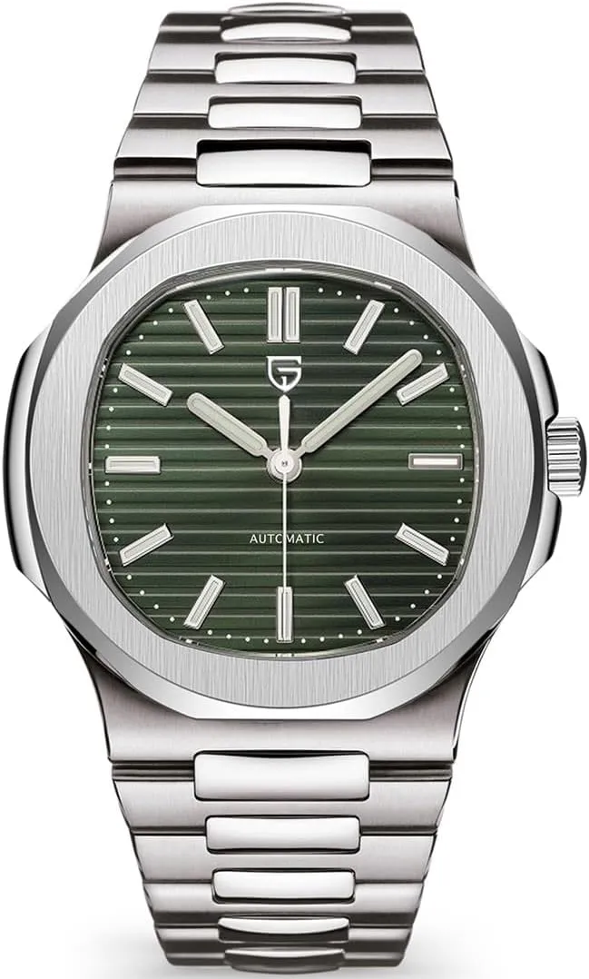 Waterproof 100M Watches for intervening alchemist switch gradual litter Men Men Mechanical Wristwatches LACZ DENTON Pagani Design PD1728 Mens Automatic Watches Full Stainless Steel 
