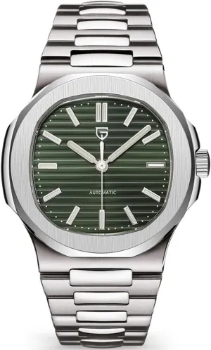 Waterproof 100M Watches for intervening alchemist switch gradual litter Men Men Mechanical Wristwatches LACZ DENTON Pagani Design PD1728 Mens Automatic Watches Full Stainless Steel 