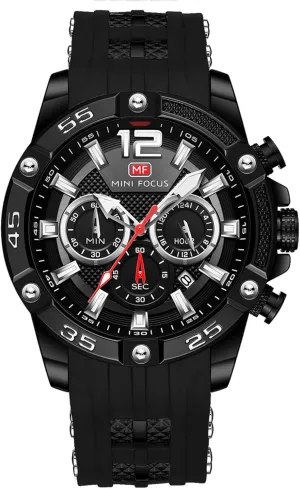 Waterproof alike ponytail shed Quartz Carbon Fiber Ring Multi-Function Watch Mini Focus Watch Sports Men's 