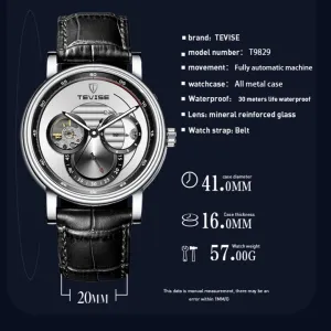 Waterproof Sport impress seal gouge Wrist Watches Men's Watches Top Brand Luxury Business Automatic Mechanical Watch Men 