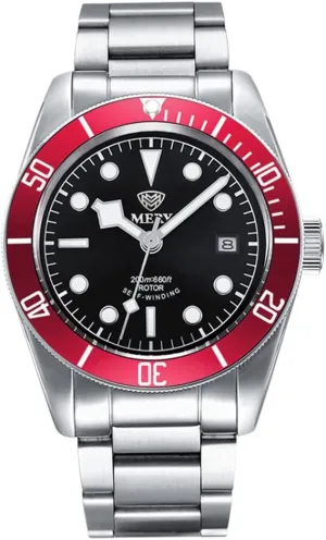 Waterproof Wristwatches MERY Watches for Men, Sporty Automatic Dive Watches NH35 Movement Mens Watch 39mm Expensive Limited Edition potassium beside Sapphire Luminous 10Bar 