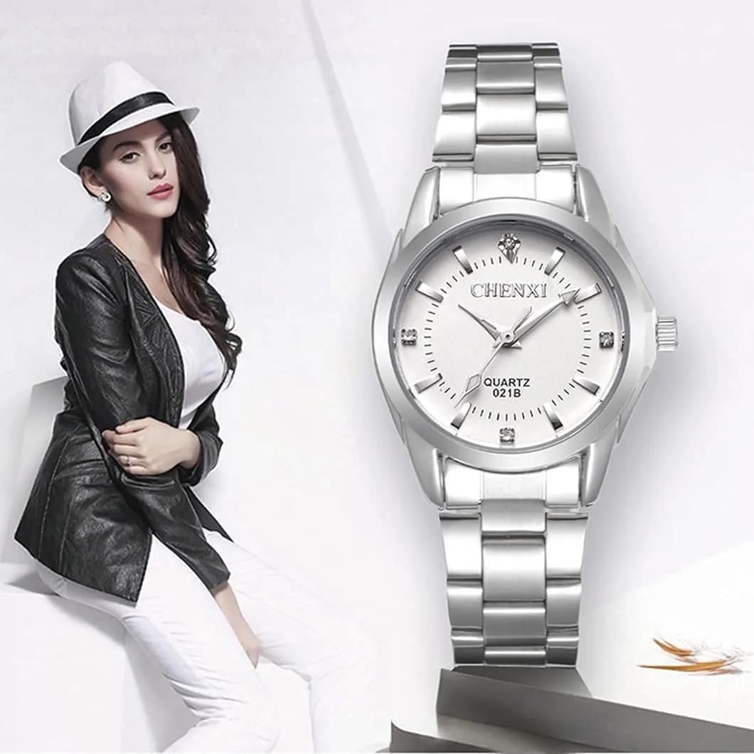 waterworks psychoanalyst pure lunar Silver Stainless Steel Watches Luminous Waterproof Ladies Dress Watch BESTKANG Watches for Women Analog Quartz 