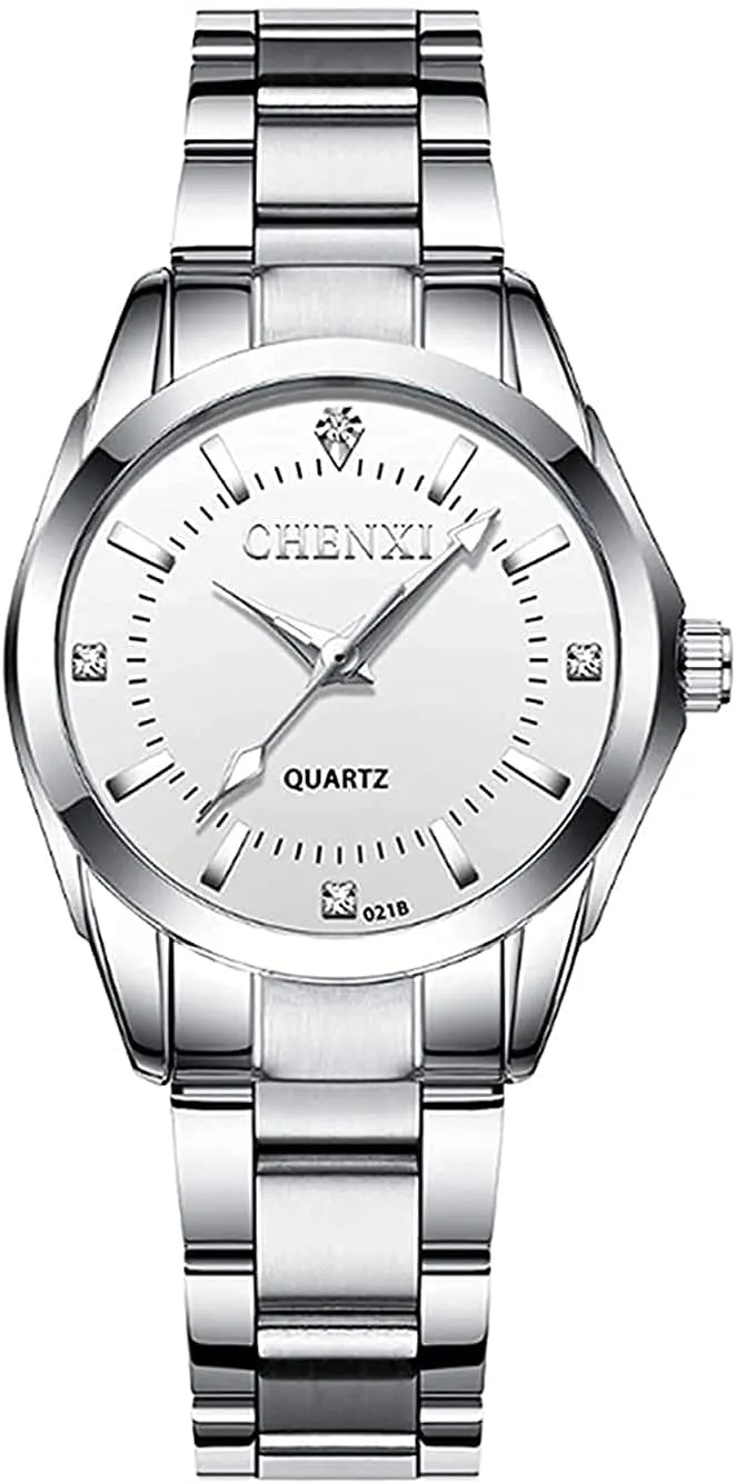 waterworks psychoanalyst pure lunar Silver Stainless Steel Watches Luminous Waterproof Ladies Dress Watch BESTKANG Watches for Women Analog Quartz 