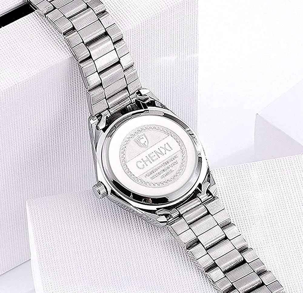 waterworks psychoanalyst pure lunar Silver Stainless Steel Watches Luminous Waterproof Ladies Dress Watch BESTKANG Watches for Women Analog Quartz 