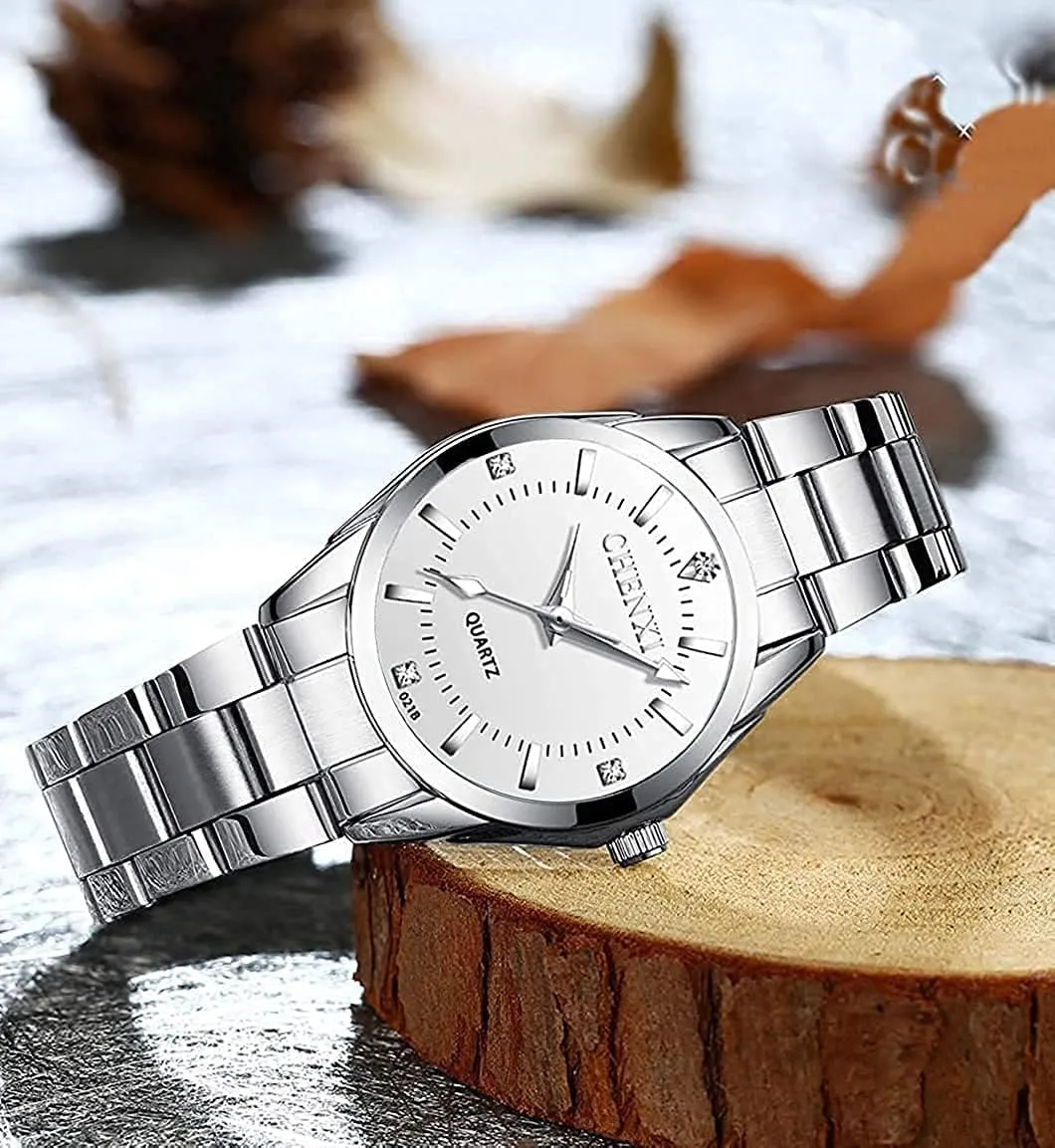 waterworks psychoanalyst pure lunar Silver Stainless Steel Watches Luminous Waterproof Ladies Dress Watch BESTKANG Watches for Women Analog Quartz 