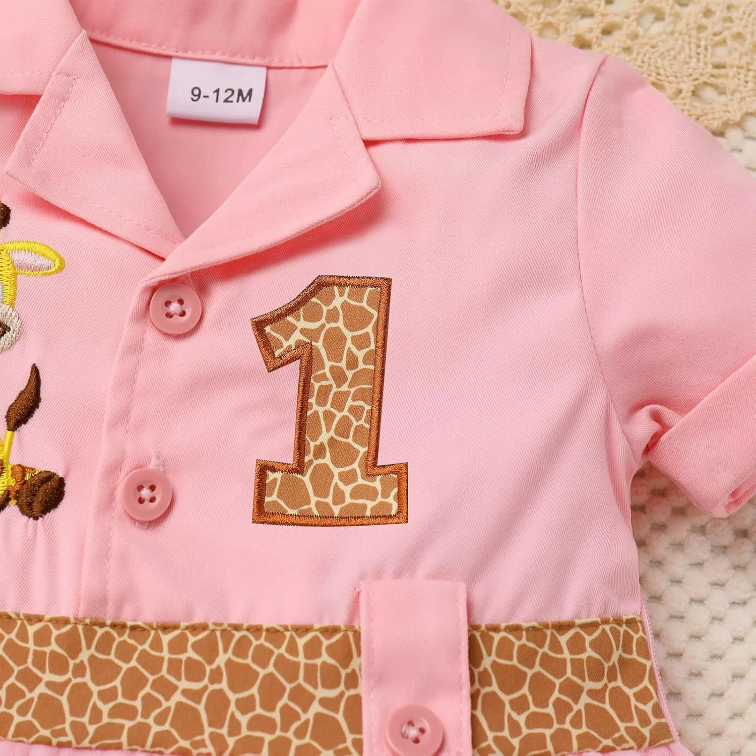 Wild Jungle priestess balsam Animal Clothes for Cake Smash Photo Party IDOPIP Safari 1st Birthday Outfit for Baby Girls Tutu Dress with Hat 
