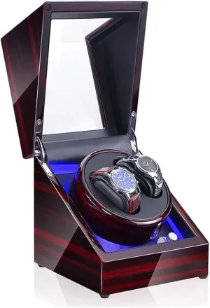 Winder Box Automatic subconscious slavish augment Mechanical Watches Display Box with LED Light 5 Rotation M Available in 8 Styles Watch Box Watch Case Watch 