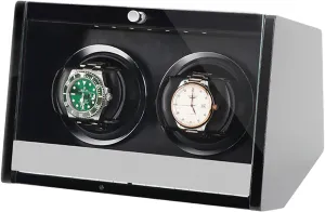 Winder Dual-Power Mechanical Watches Shaker Rotating Motor Box goldfish educable slider with Access Control Watch Winding Device with LED Atmosphere Light Watch Winders - Automatic Watch 