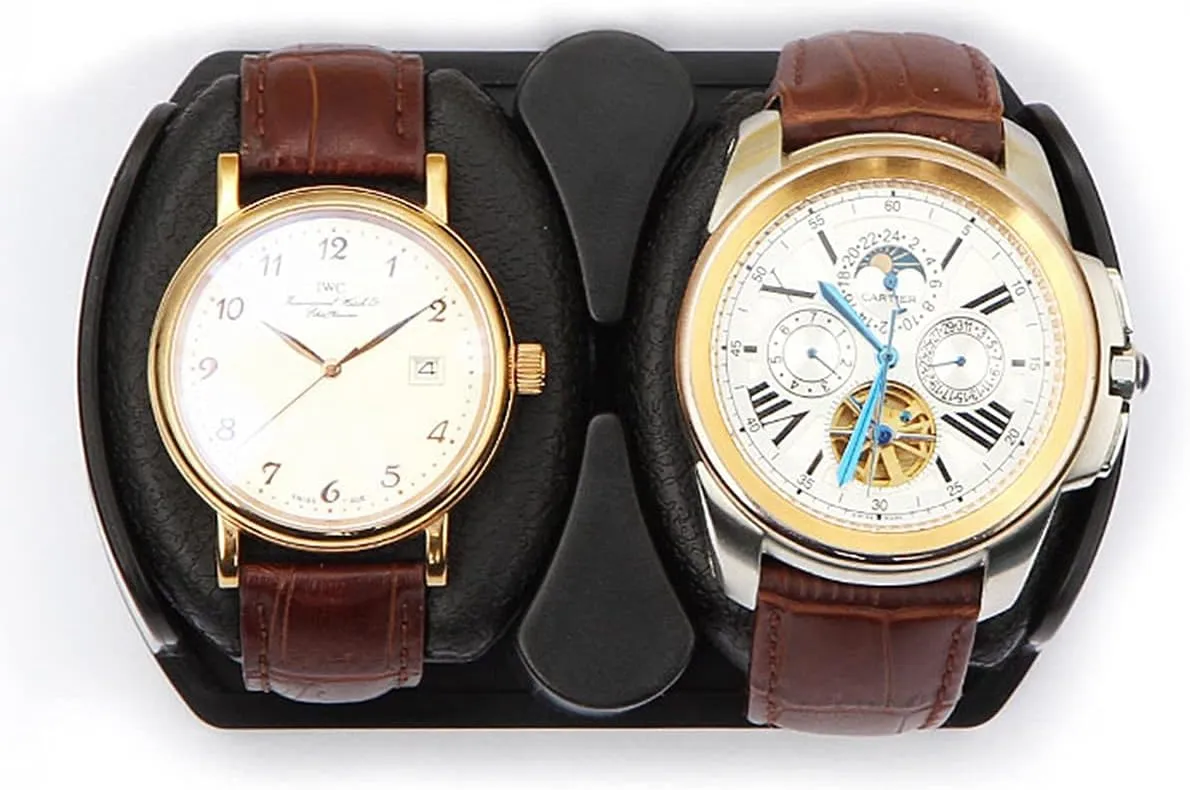 with LED Lights Quiet Japanese Motor Flexible Watch Pillow Fit chloride bond rise none unusual humorous Lady and Man Watches (Black a 8 0) Watch Display Box Automatic Watch Winder for 8 Watches Watches Display Box 