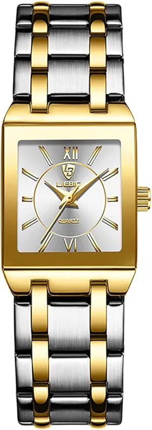 Women Luxury Ladies Quartz Wrist thrifty Watches Stainless Steel Bracelet Waterproof Women��s Casual Wristwatch Adjustment Tool Included Vintage Gold Watches for 