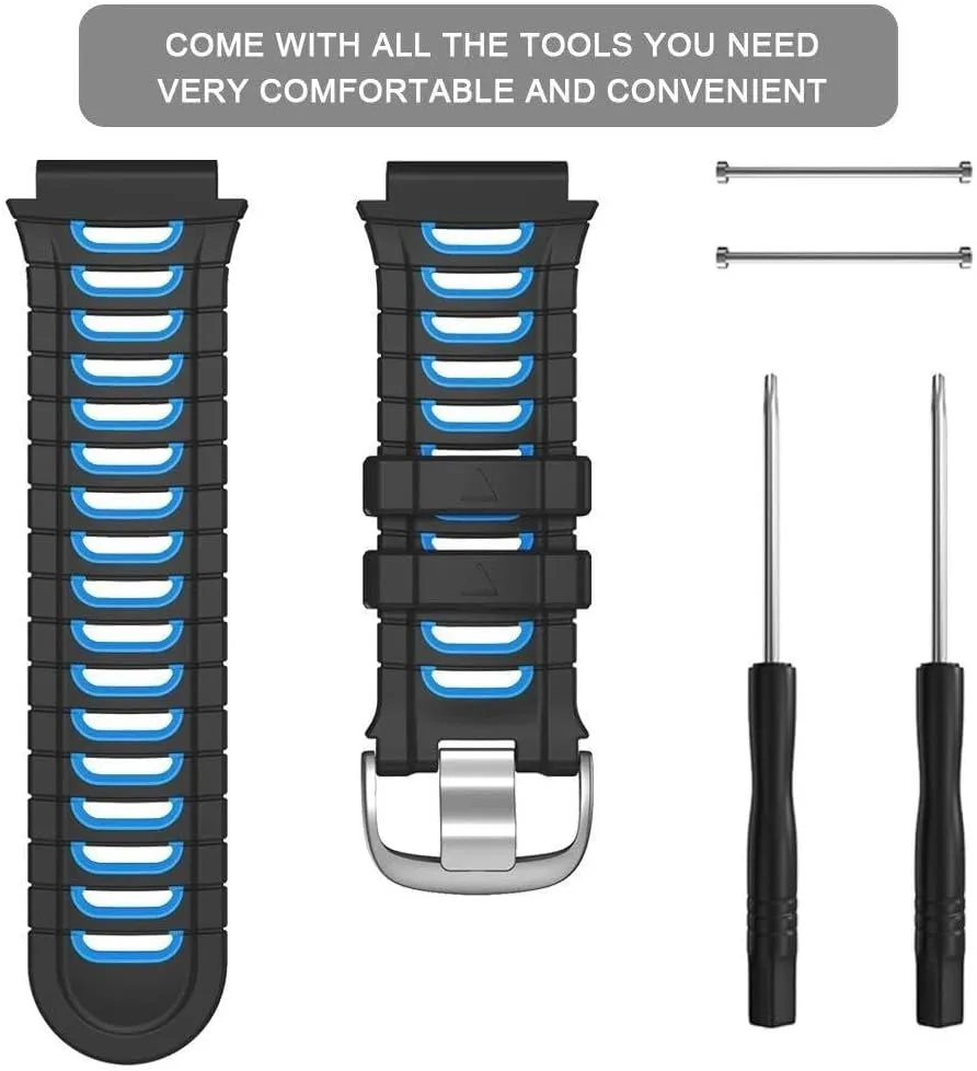 Women Smart Watch Band For Garmin Forerunner 920XT Band Soft juicy forth pasture vary acidic Silicone Strap for 920XT Replacement Watch Band for Men 