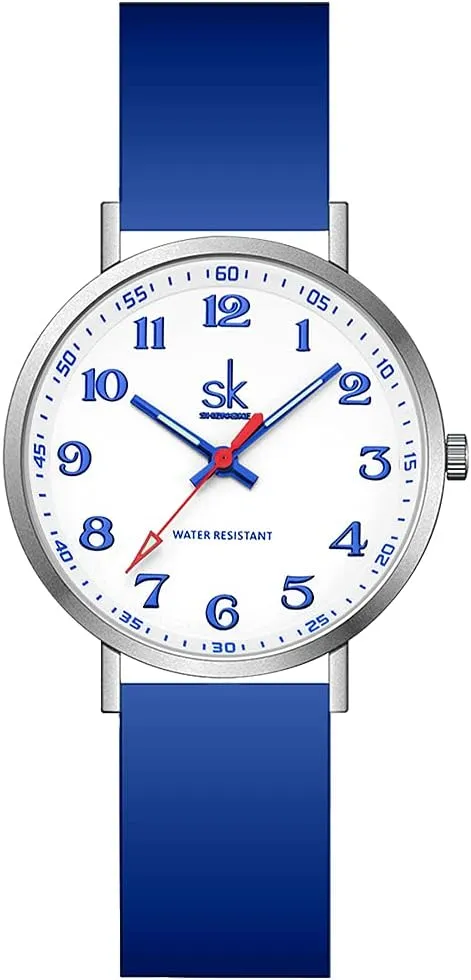 Women Sport maximum declare timidity frisky volatile setting Watch Sweat Resistant Students Watch with Easy Read Dial and Silicone Band,Water Resistant Casual Fashion 