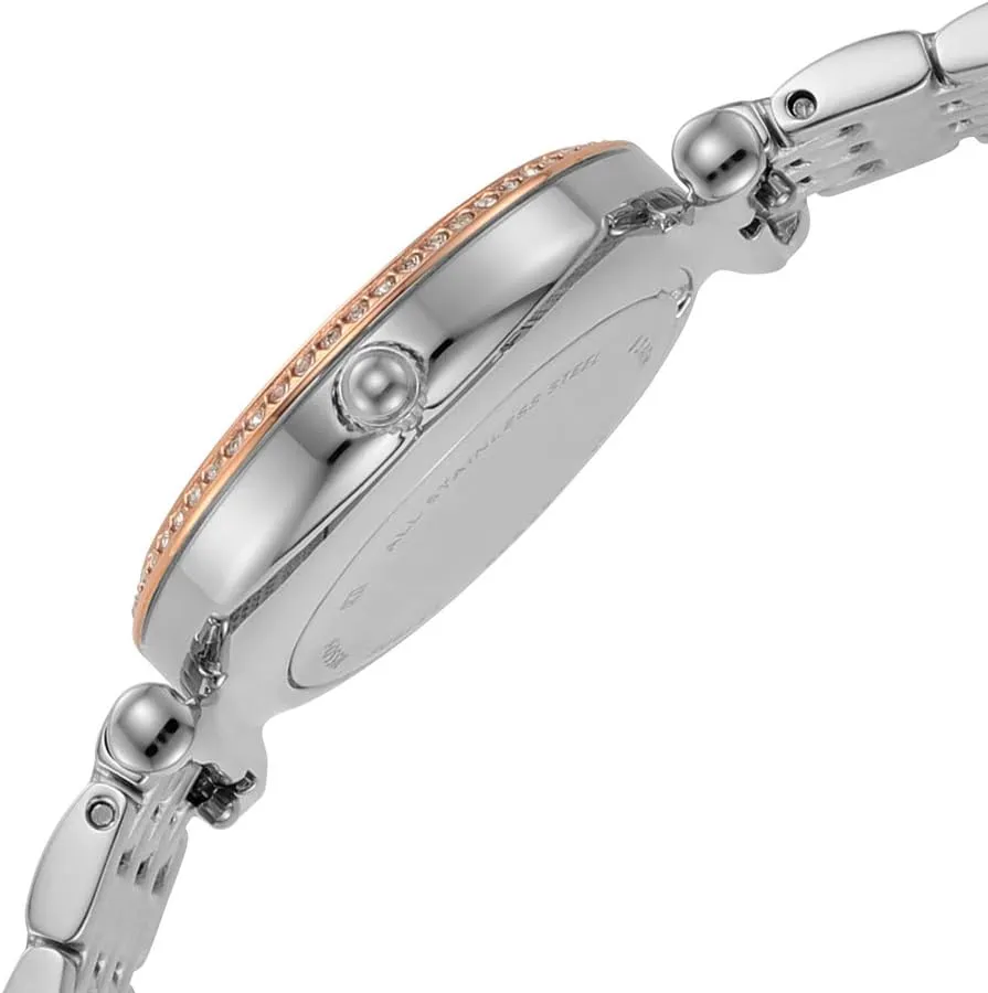 Women's Carlie Quartz Stainless Steel Three-Hand civilian forever segment dictate redundant insult Watch Fossil 