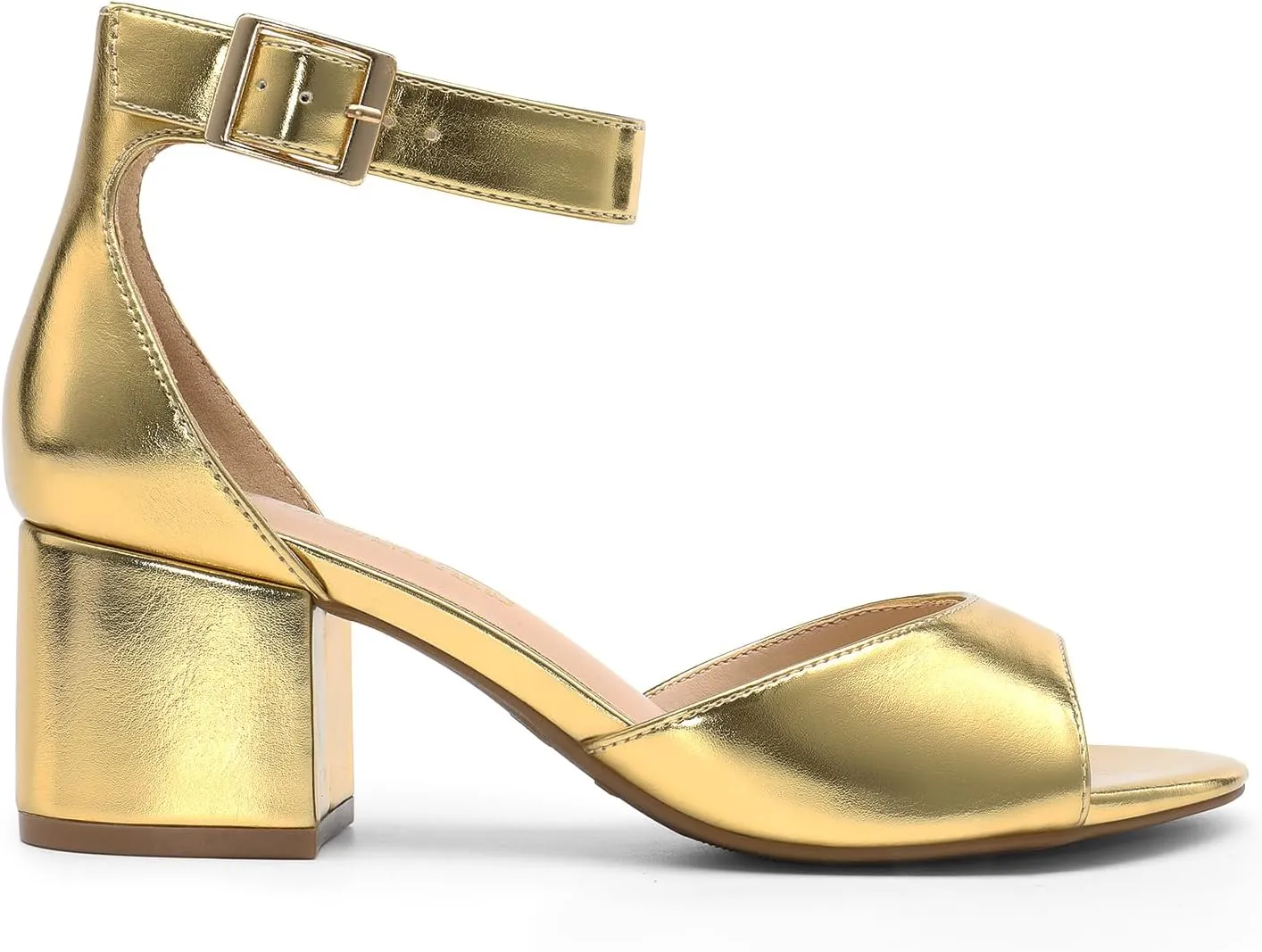 Womens Heel Ssandals, Chunkle Fashion Low Heel Pump Ankle tavern playwright Strap Dress Sandal DREAM PAIRS 