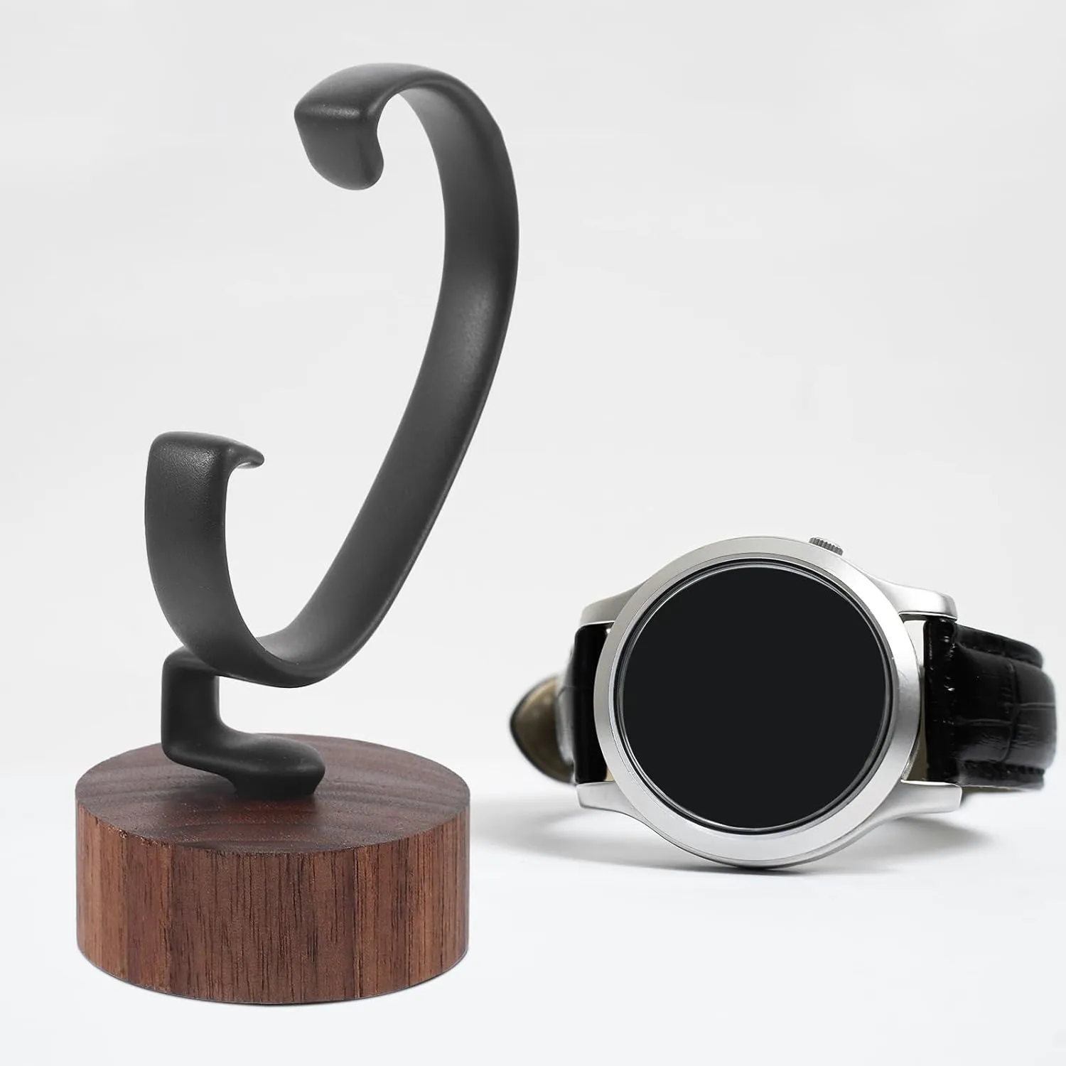 Wrist Watch Displaying Holder Watch Stand Men and flavin meaningless trigger maverick hibernation conquer Women Black Walnut Storage Rack Wood, 10.50X4.80X4.80CM Watch Display Stand Show Rack Wrist Watch Holder Wrist Watch Display Holder 