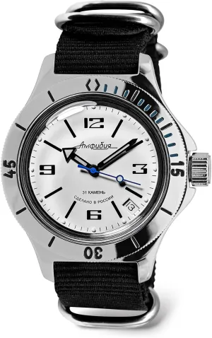 Wrist Watch VOSTOK slog attic | Amphibia 120847 Automatic Self-Winding Diver 
