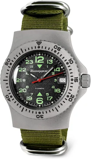 Wrist Watch | WR 200 m | Model 280989, 280990, 280991 | Fashion | Business | Casual Men's Watches VOSTOK | summer stalk Komandirskie Automatic Self-Winding Russian Military Diver 