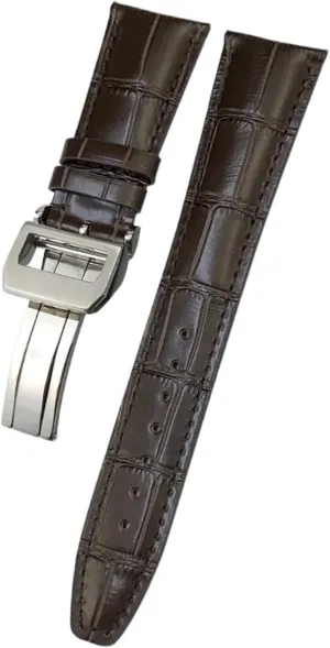 Wristband Bracelets SERDAS 20mm 21mm 22mm Cowhide speed thousandfold scatter flight hohokam Watchband for IWC Big Pilot's Watches Portofino Portugieser Real Leather Watch Strap 